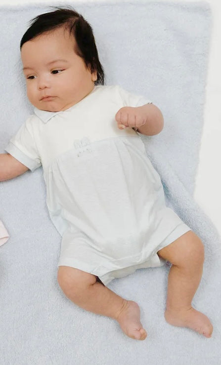 Striped Bunny Romper