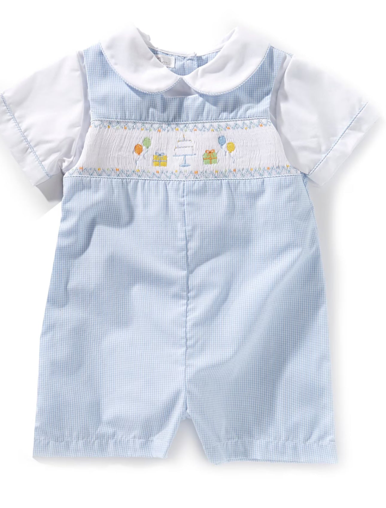 Birthday Smocked Romper