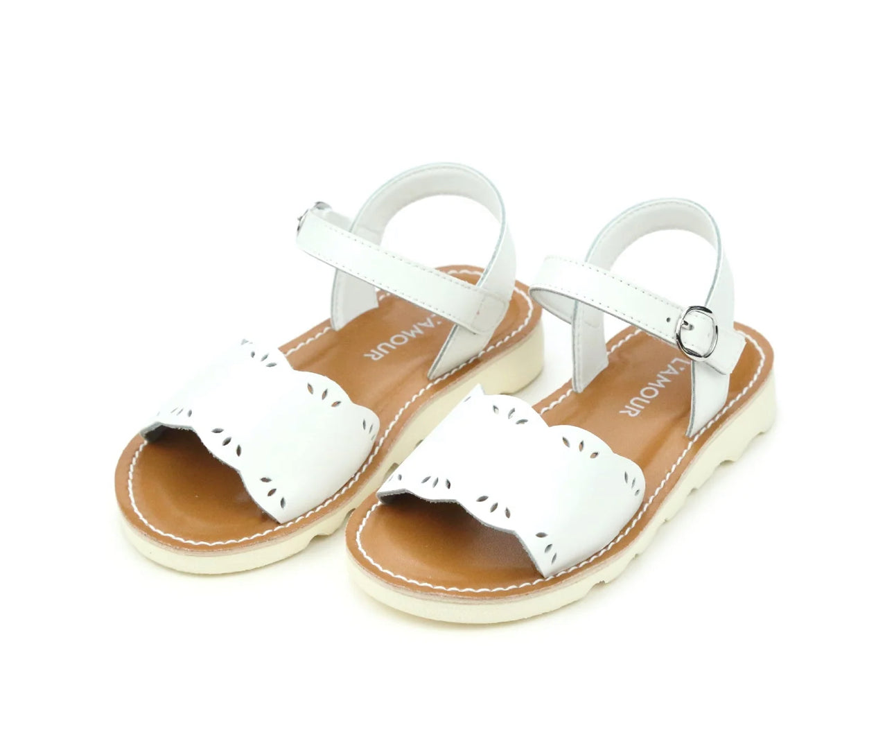 Ella Scalloped sandal