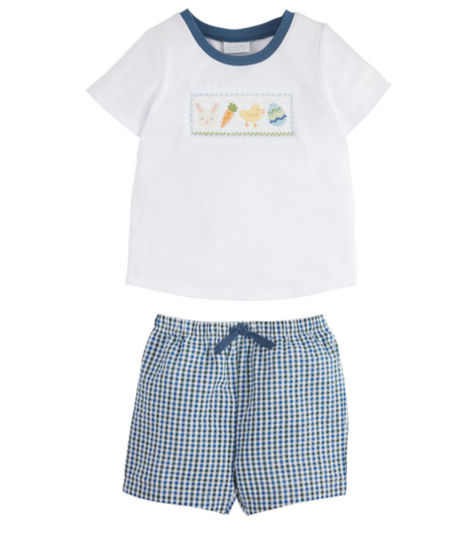 Easter Smocked Short Set