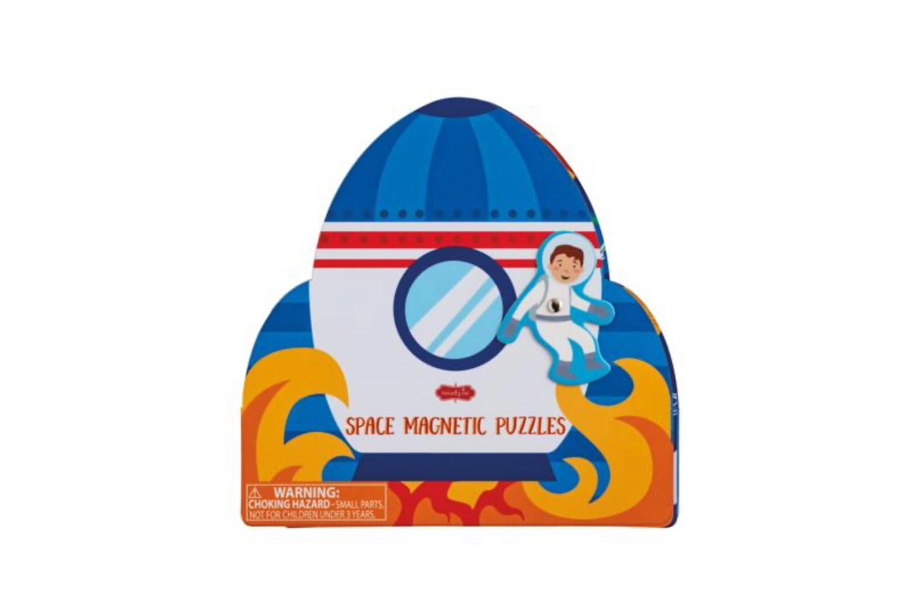 Rocket Magnetic Puzzle Book