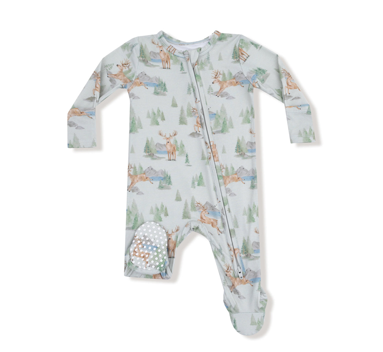 Buck Deer 2way Zipper Footie