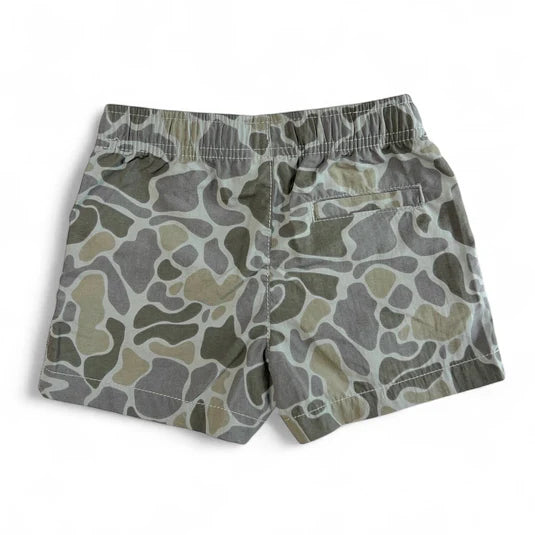 Gray Camo Performance Shorts