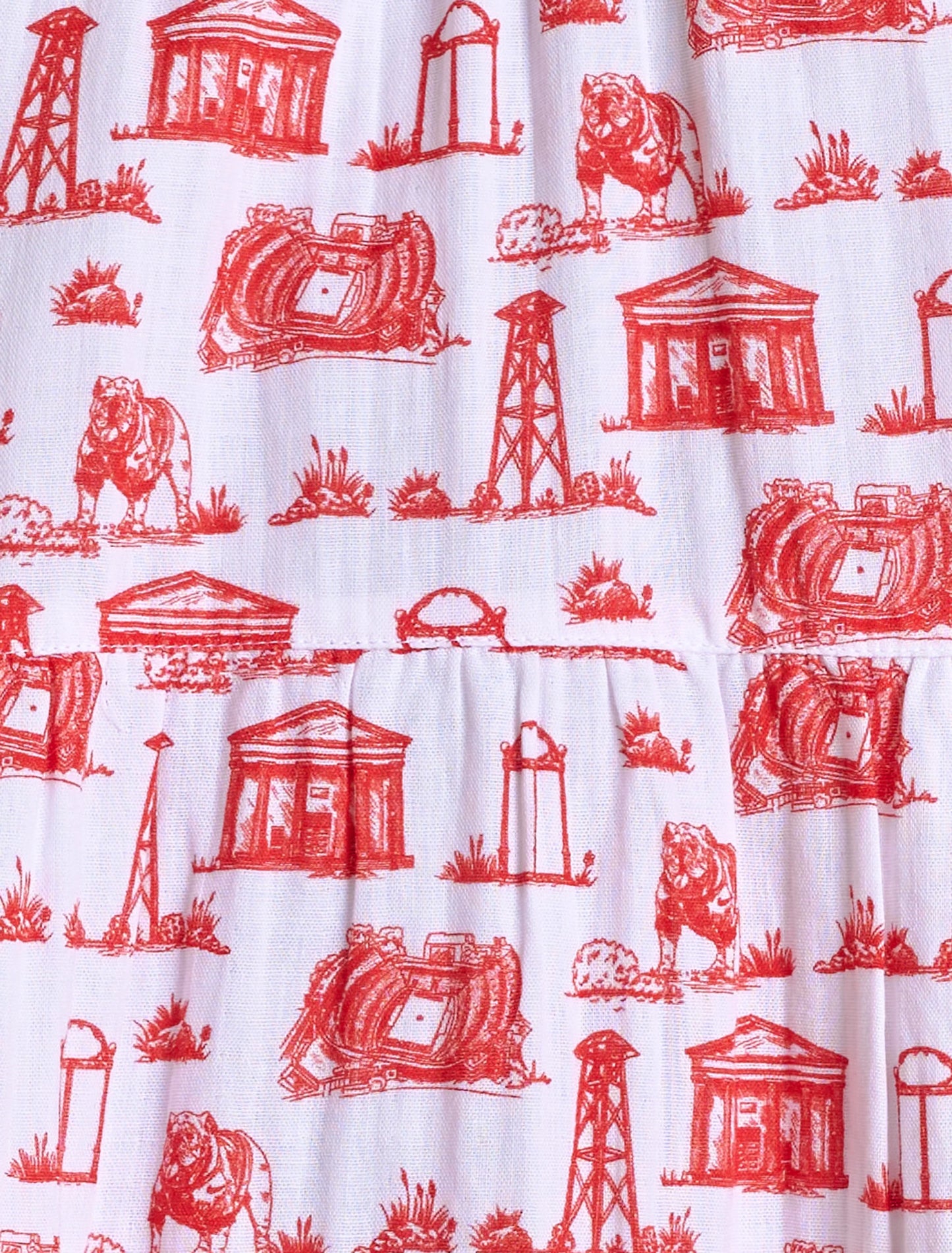 Toile Puff Sleeve Bubble