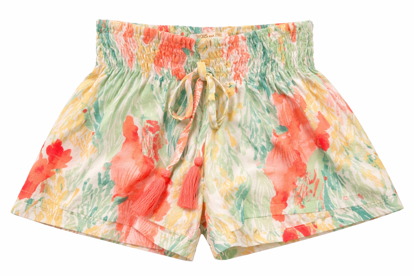 Watercolor Garden Smock Shorts