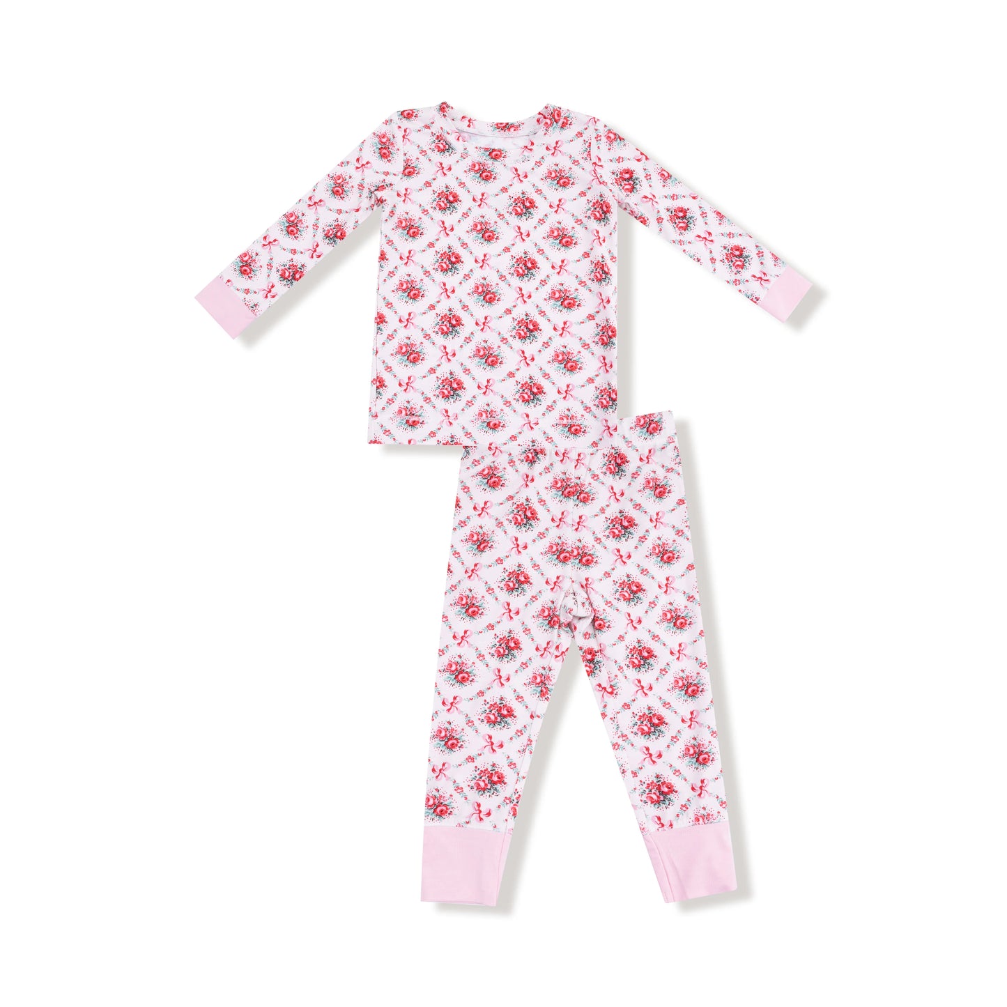 Rose Bow Lattice Loungewear