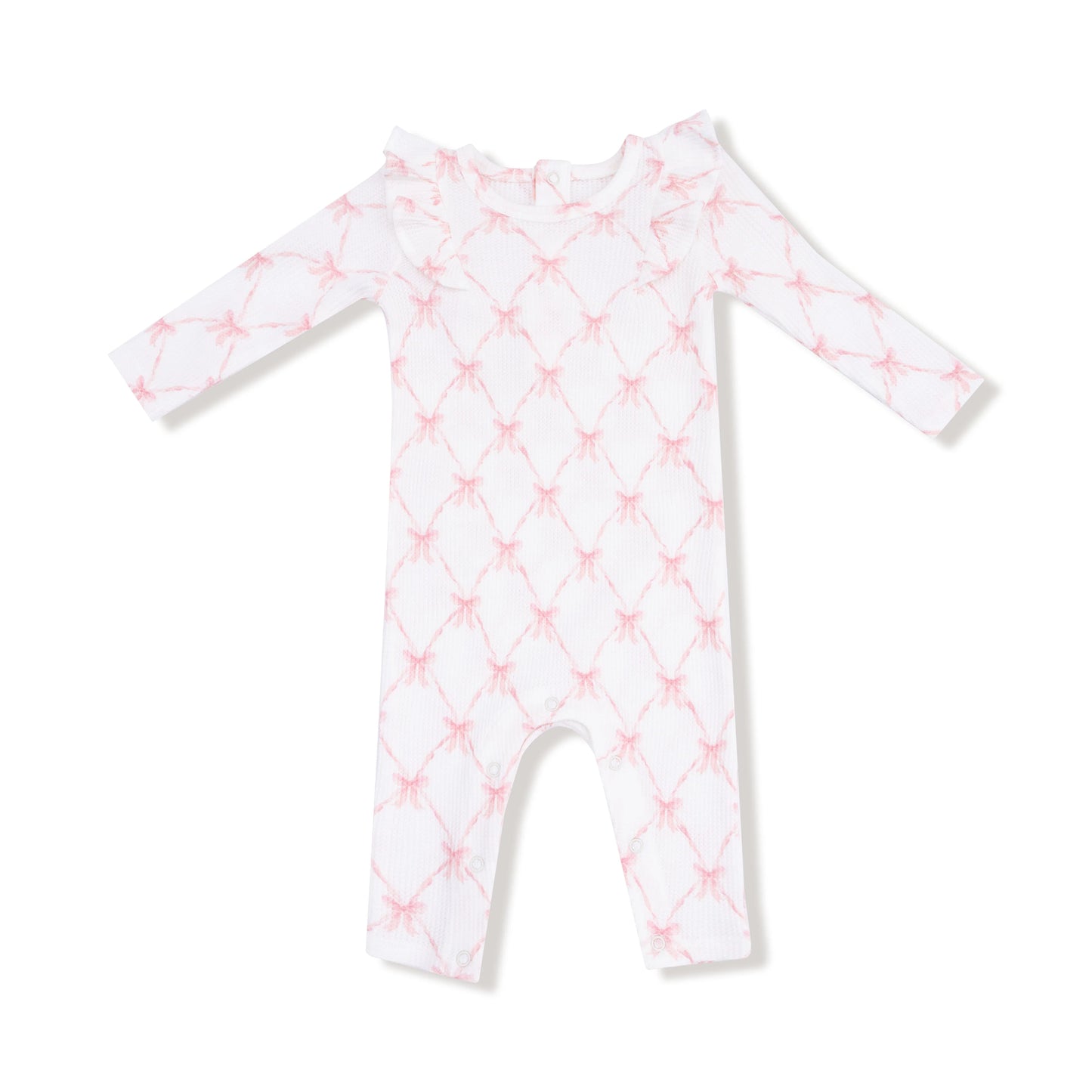 Ribbon Bow Trellis Romper