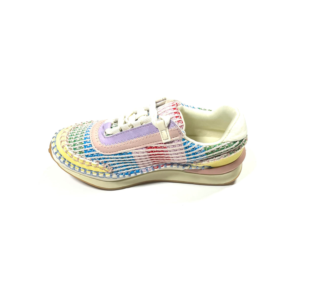 Colorful Knit Tennis Shoes