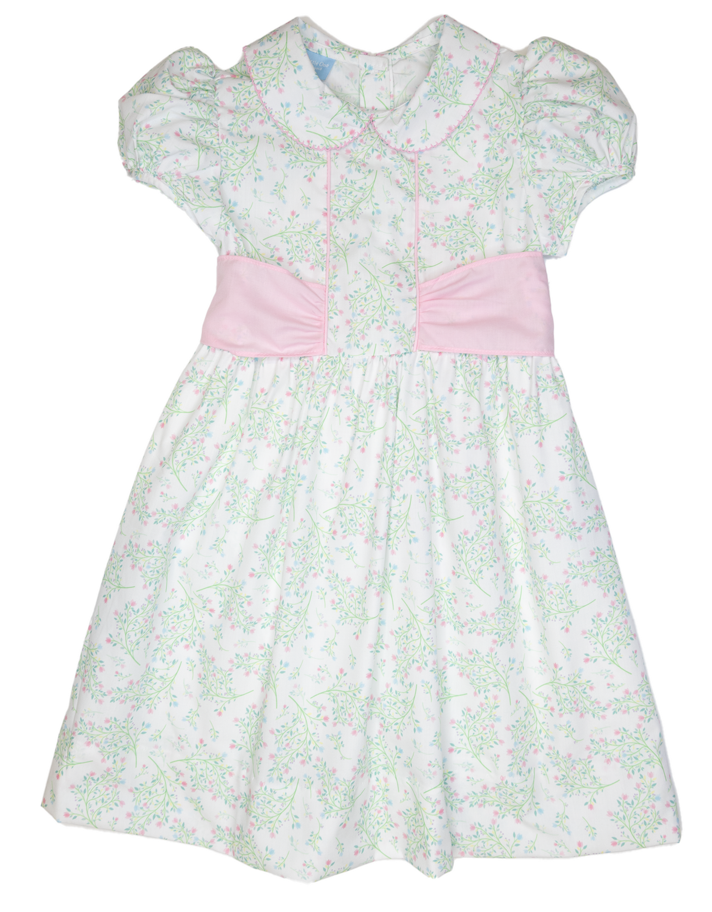 Pink Blossom Tie Dress