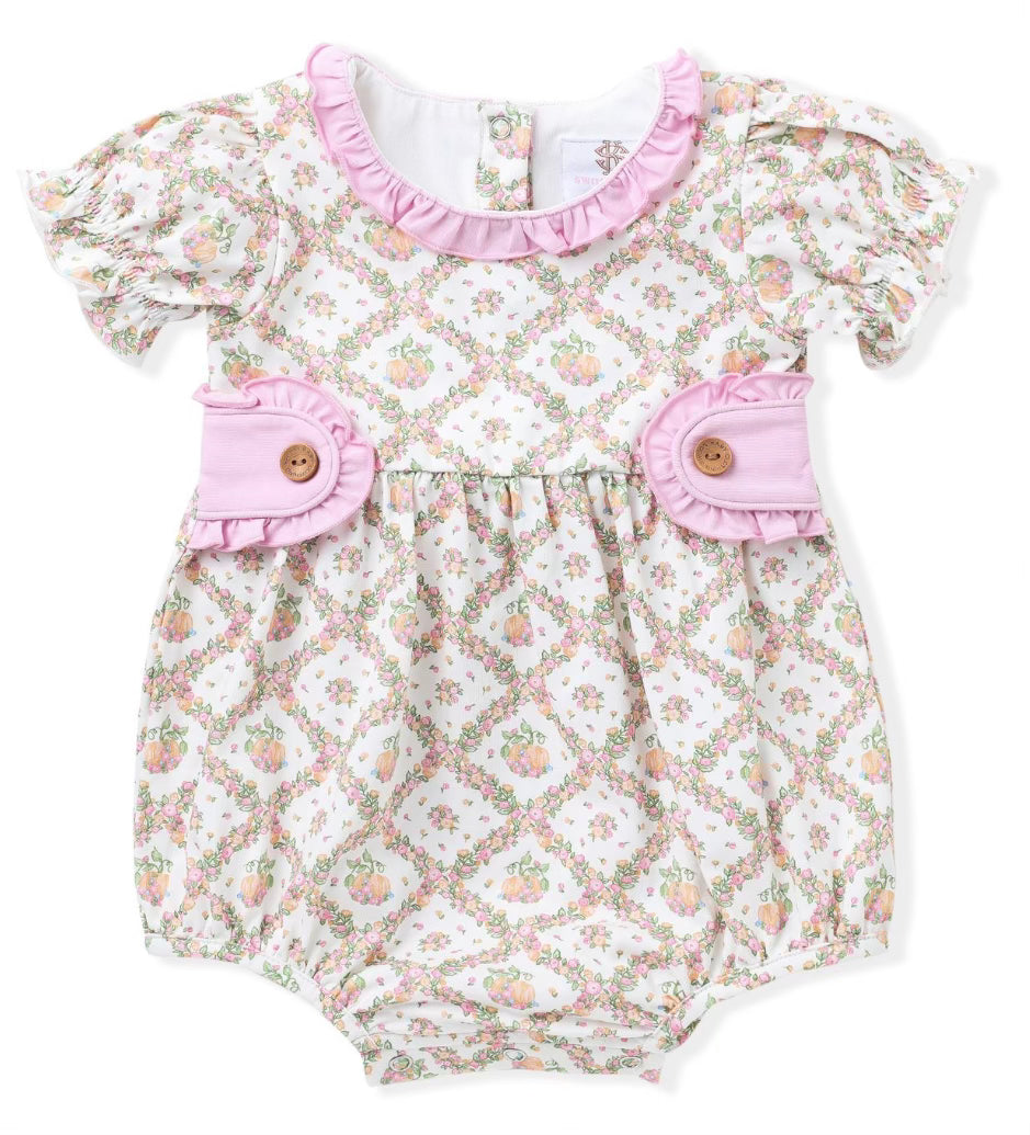 Gwen Tab Bubble with Pumpkins