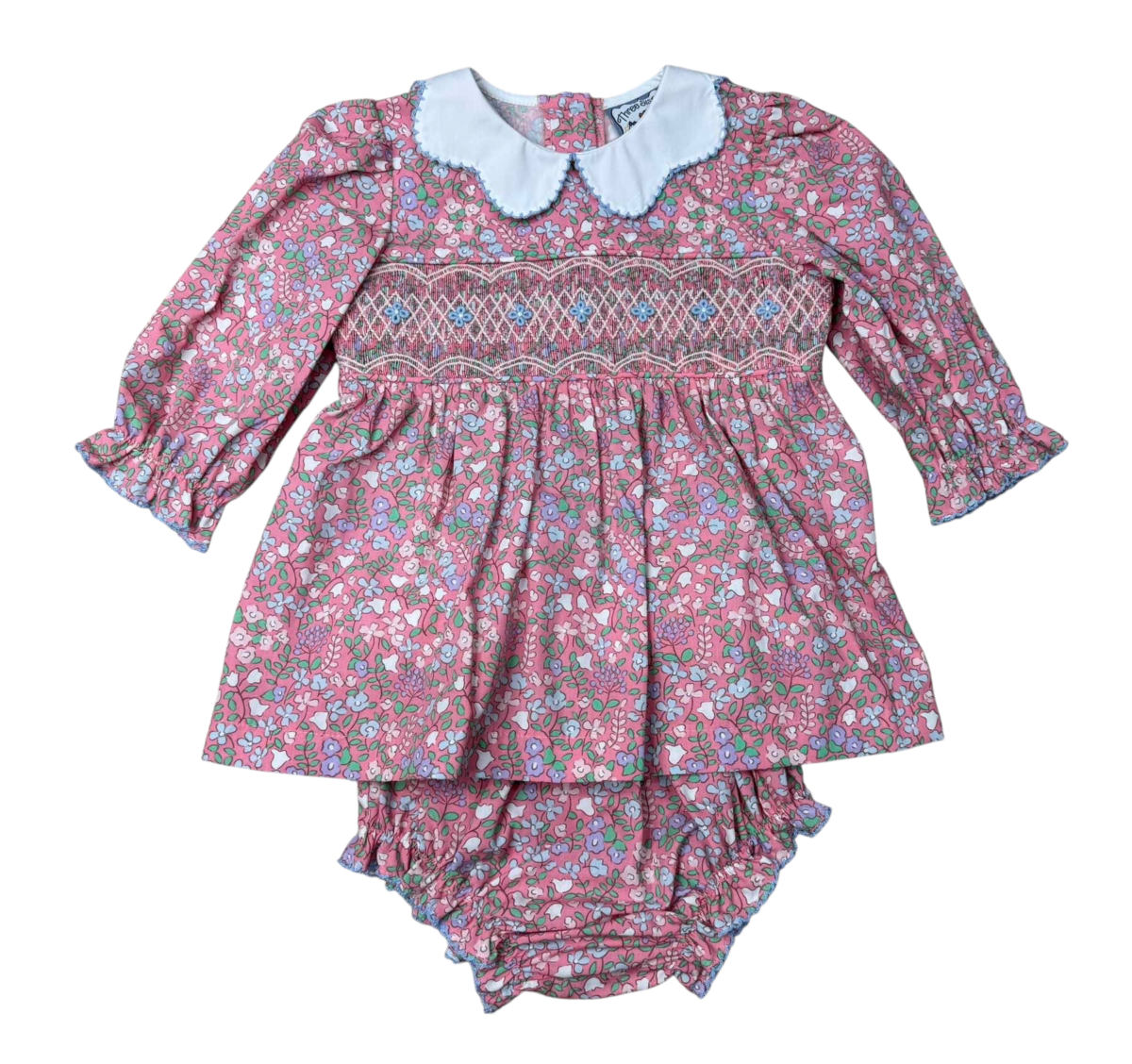 Mulberry Smocked Bloomer Set