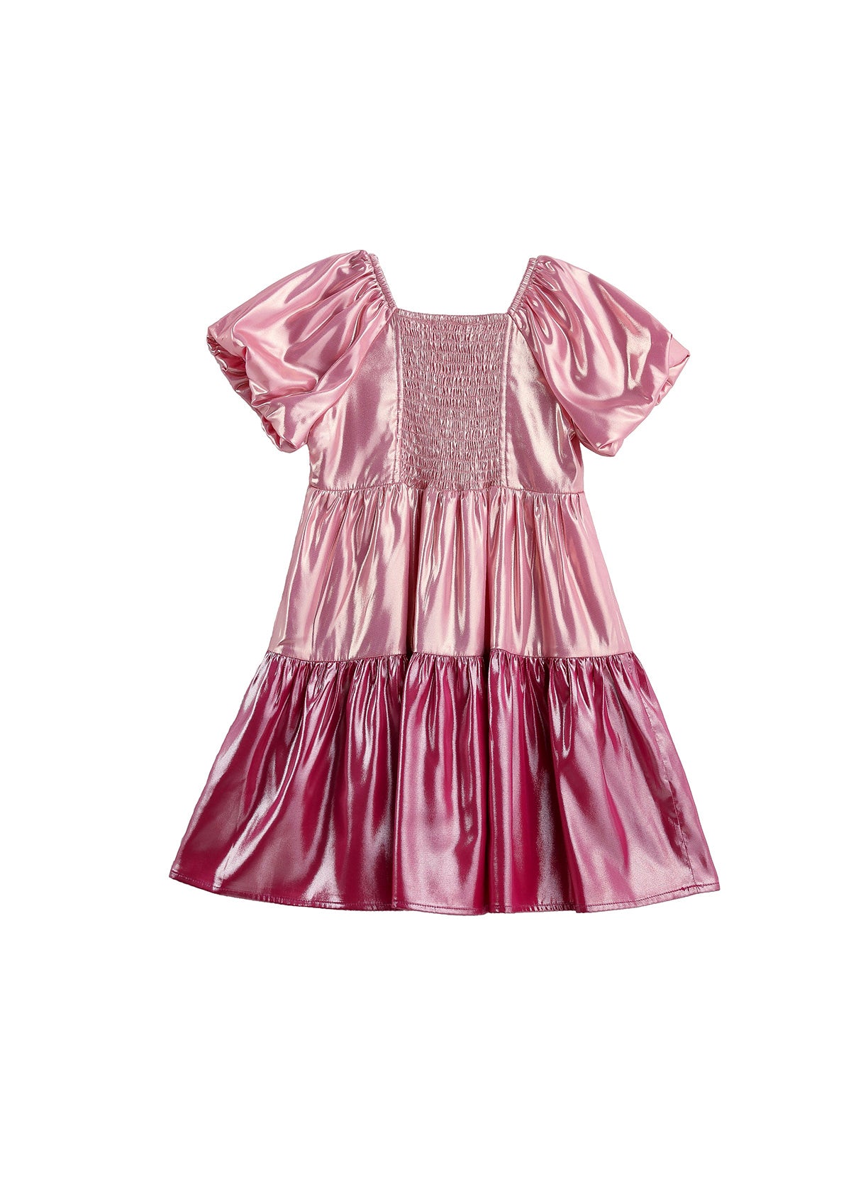 Pink Metallic Dress