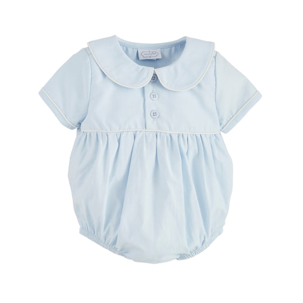 Collared Poplin Baby Bubble