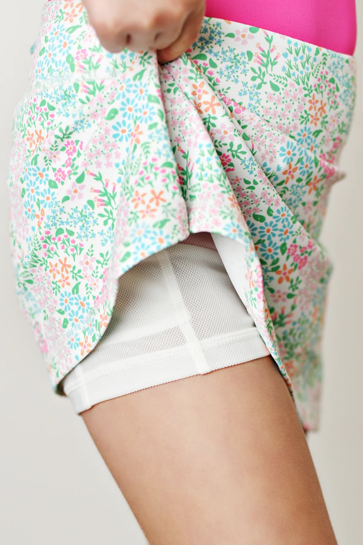 Ditsy Floral Active Skort