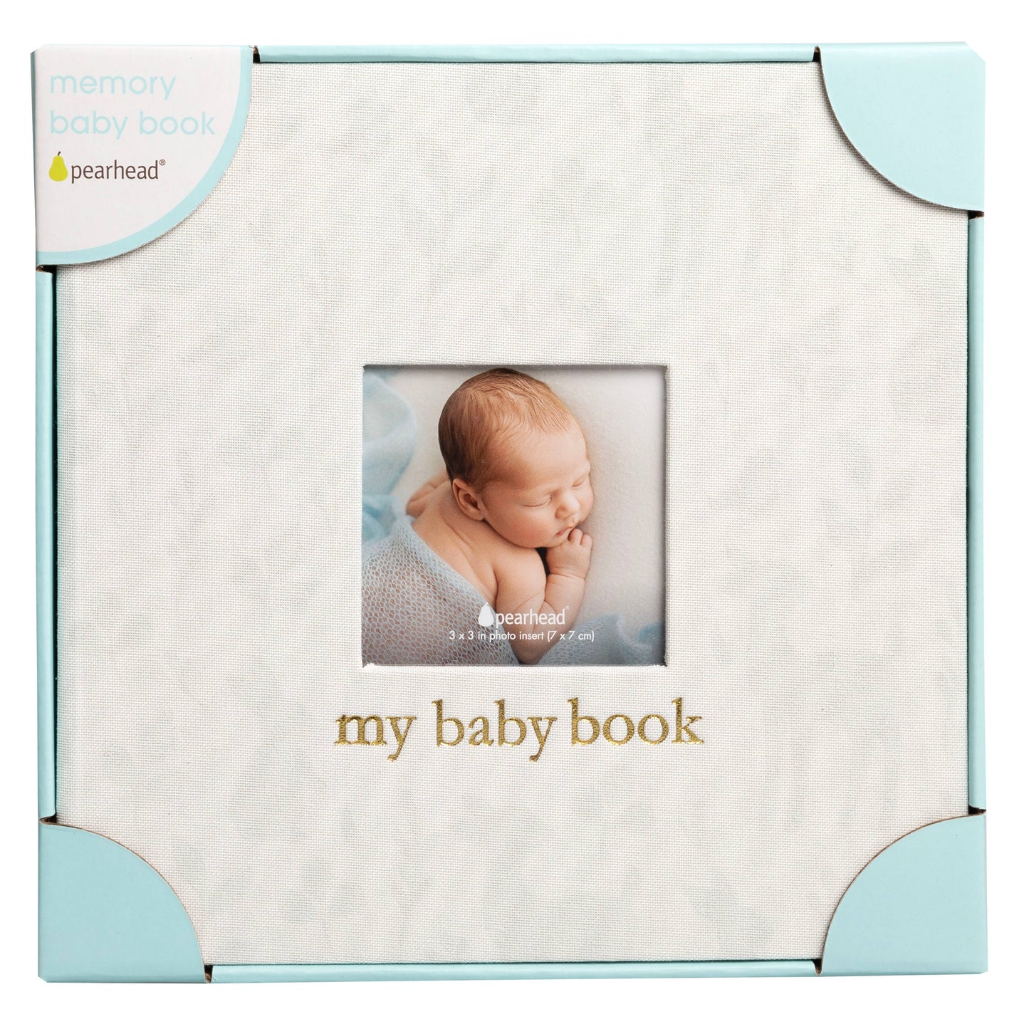 Deer Print Square Baby Memory Book