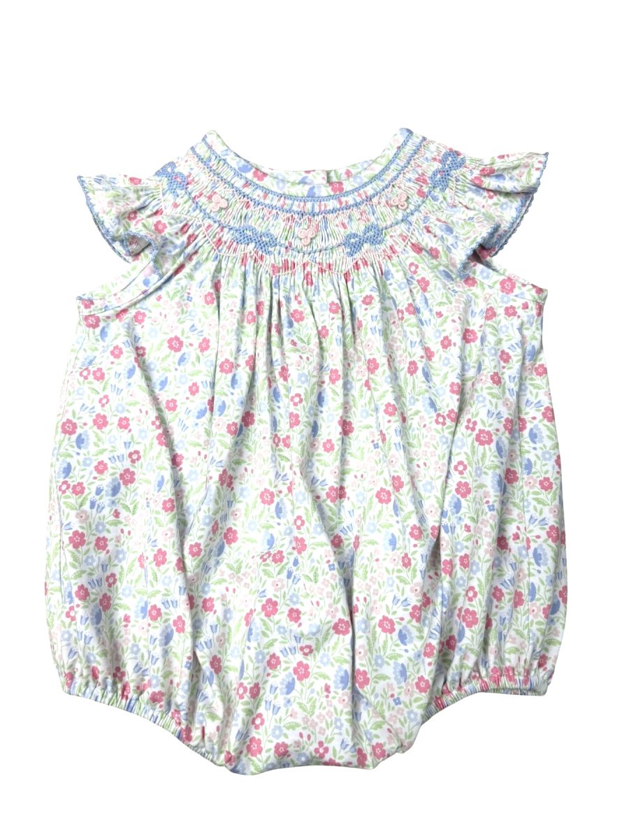 In Full Bloom Smocked Geo Bubble