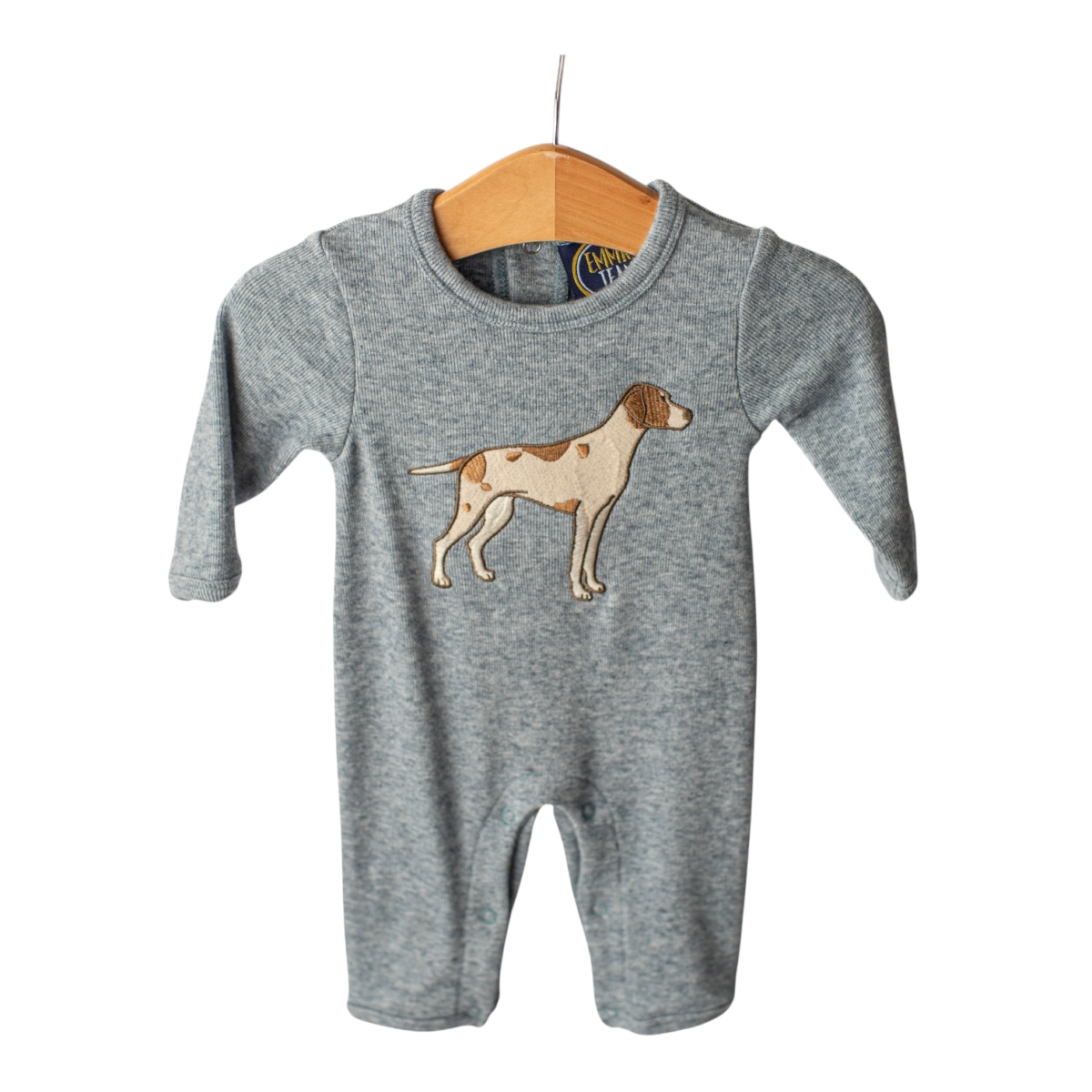 Pointer Dog Sweater Romper