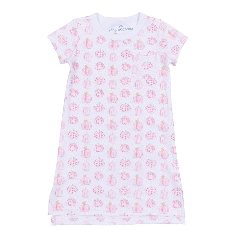 Pink Pumpkin Tshirt Dress