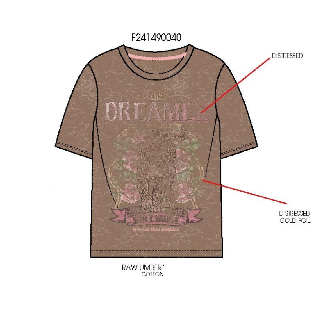 Daydreamer Distressed Graphic Tee
