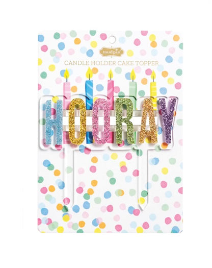 Candle Holder Cake Topper