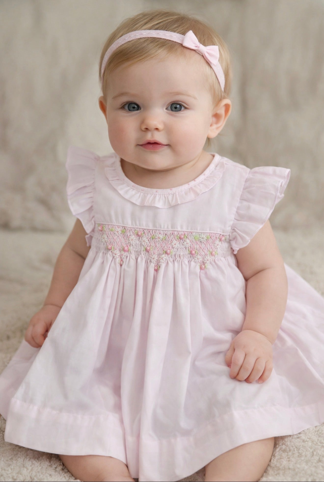 Petit Corded Heirloom Dress