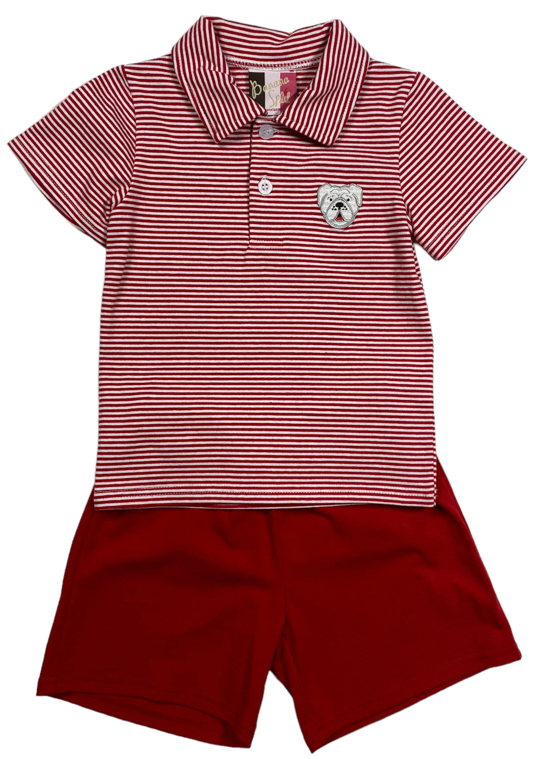 Georgia Bulldog Short Set