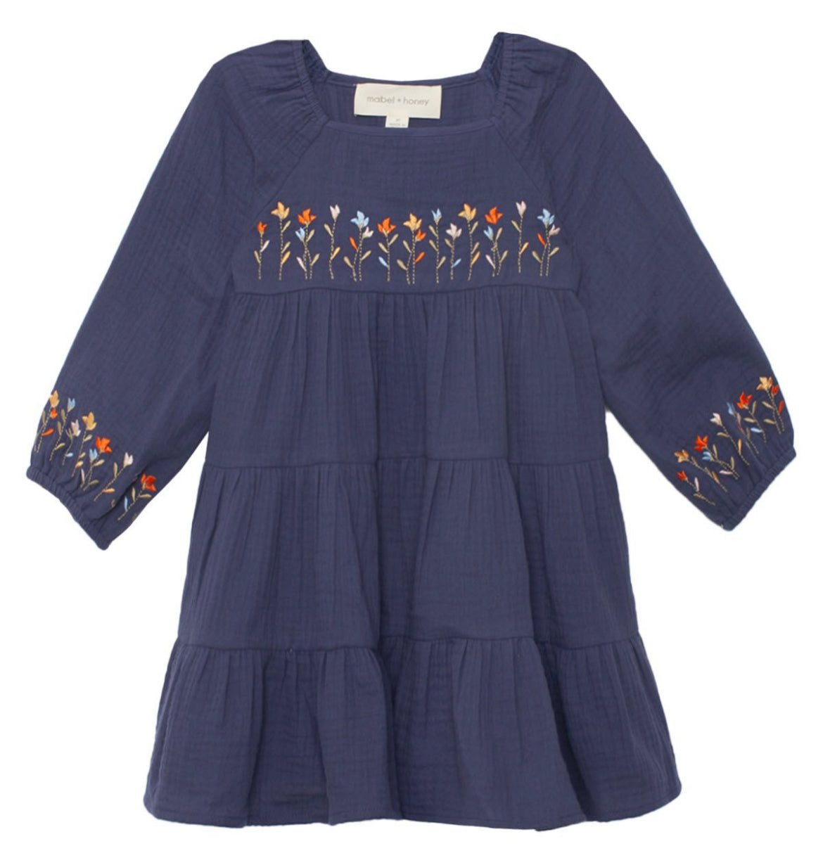 Clara Embroidered Floral Dress
