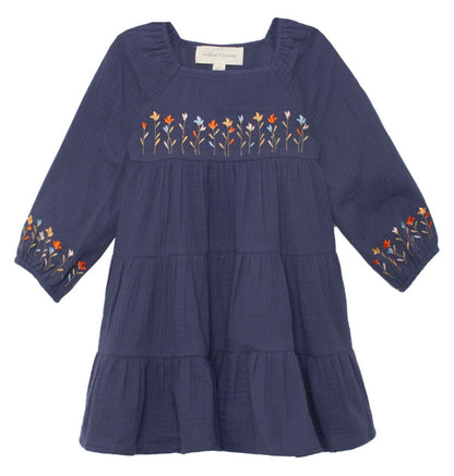 Clara Embroidered Floral Dress