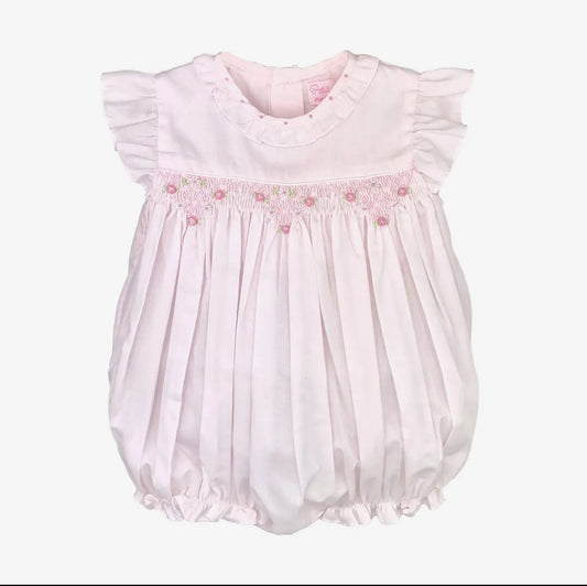 Corded Smocked Heirloom Bubble