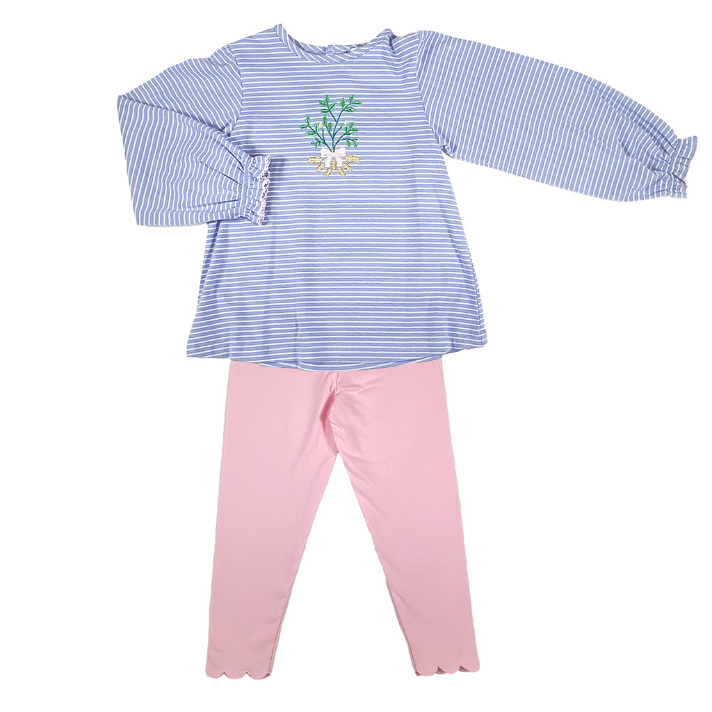Girls Peanut Legging Set