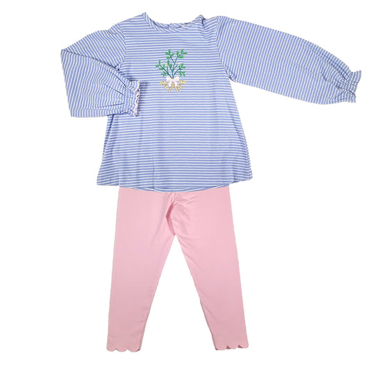 Girls Peanut Legging Set