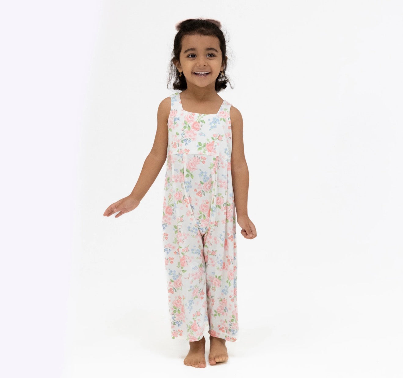 Cute Little Roses Wide Leg Jumpsuit