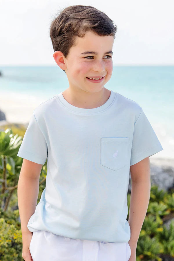 Carter Crewneck Buckhead Blue Tee