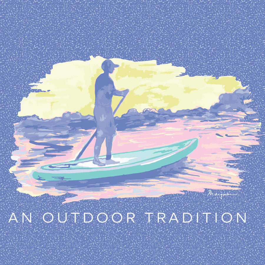 Paddleboard Sunset Tee