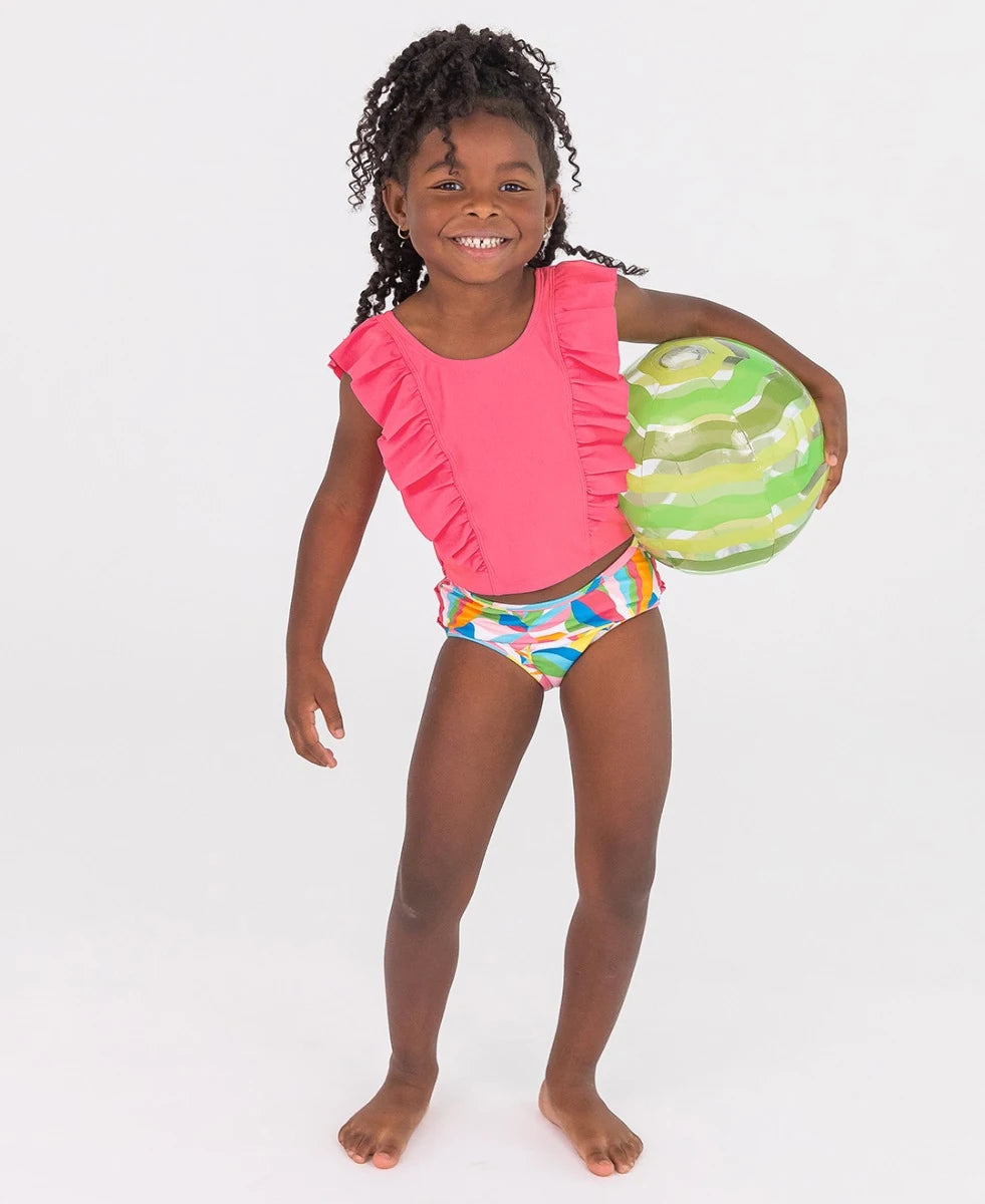 Tropical Waterfall Tankini 2pc Set