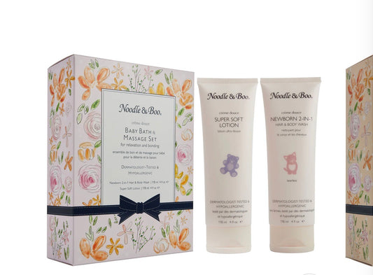 Baby Bath And Body Massage Set