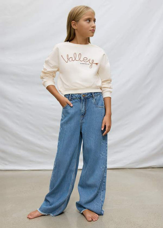 Girls Loose Fit Jeans