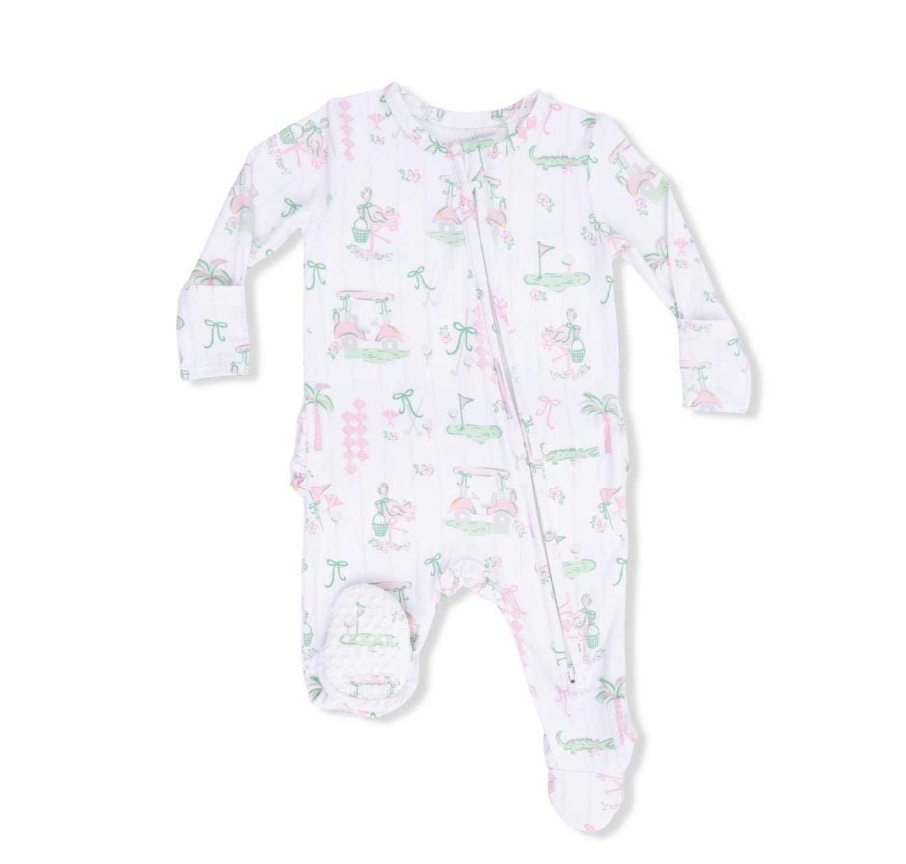 Pretty Golf 2 Way Ruffle Back Footie