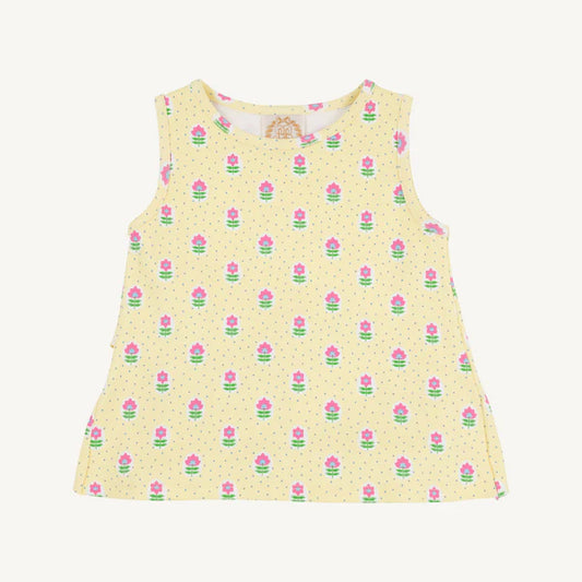 Love You Back Top Fairway Floral