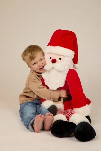 Scattered Reindeer Roll Neck Sweater
