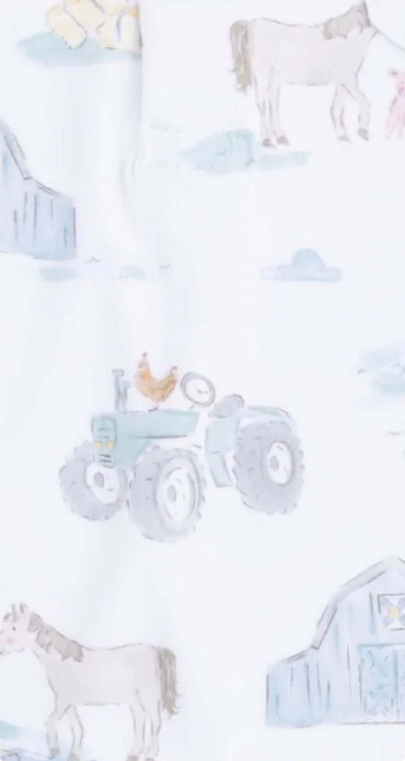 Farm Animal Party Polo Shortie