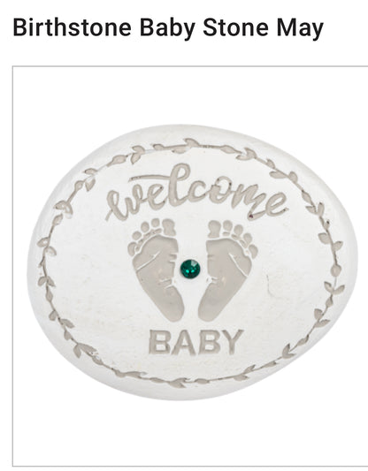 Sweet Baby Birthstone Keepsake