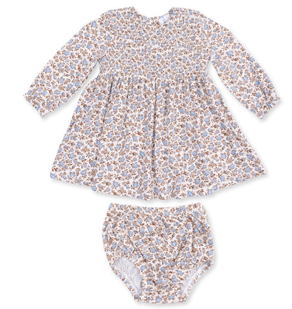 Hazel Floral- Caitlyn Smocked Dress and Bloomer