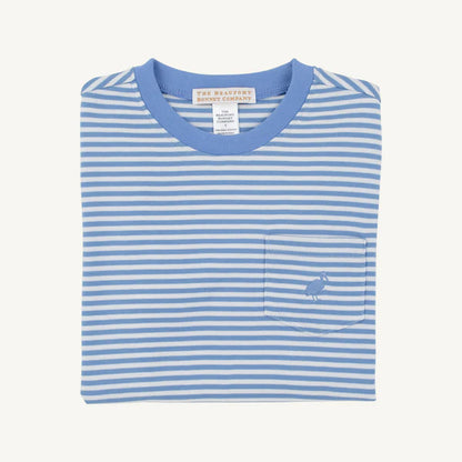 Carter Crewneck Sunrise Blvd Blue Stripe
