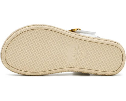 Pyper White Wedge Sandal