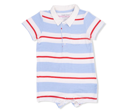 Preppy Rugby Polo Shortie