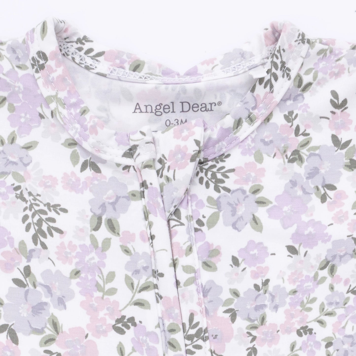 Purple Shannon Floral Footie