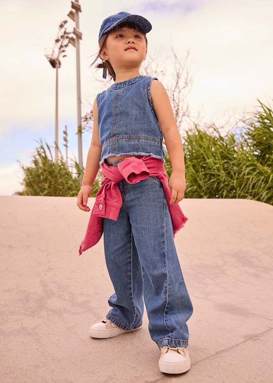 Loose Fit Wide Leg Jeans