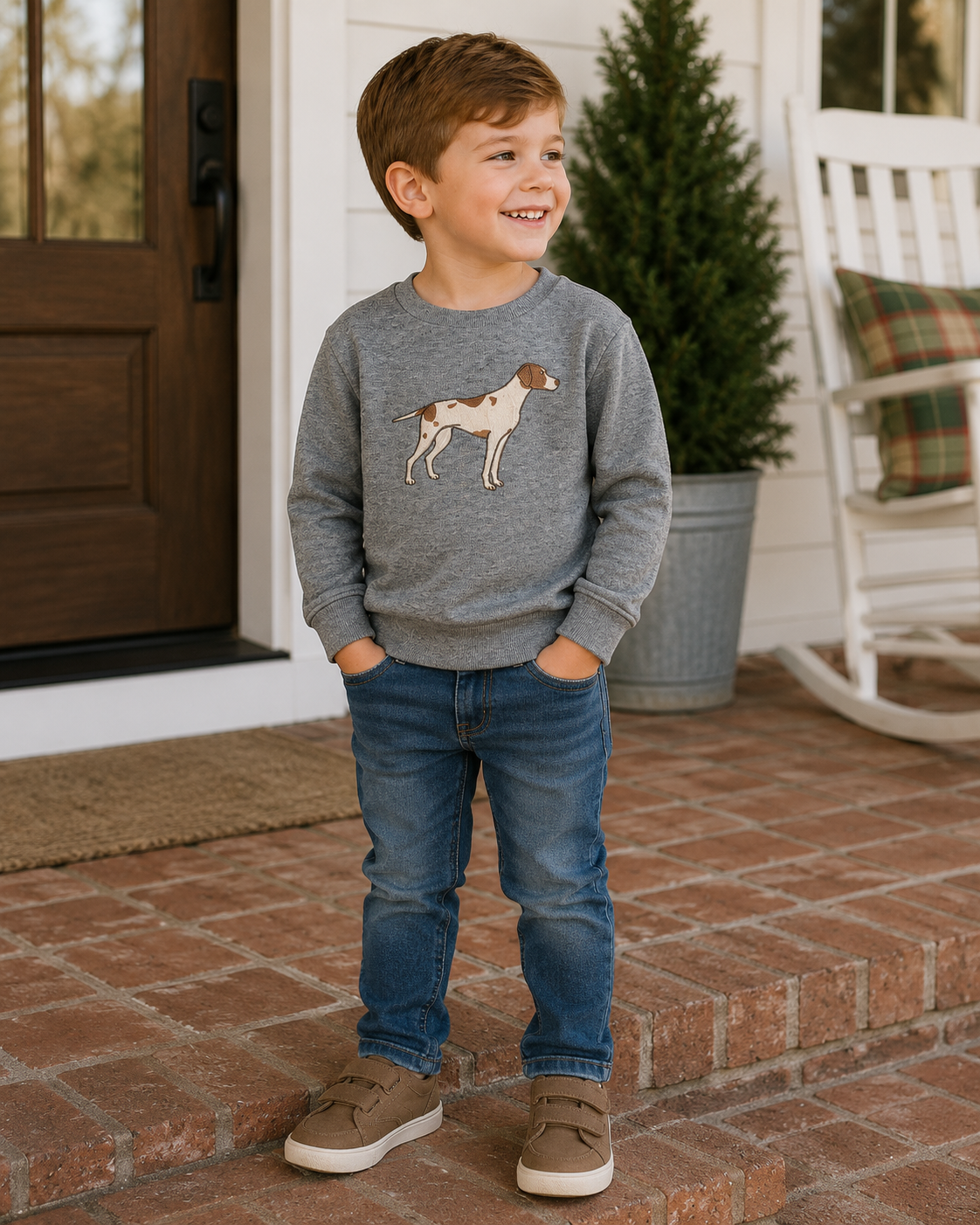 Pointer Dog Sweater