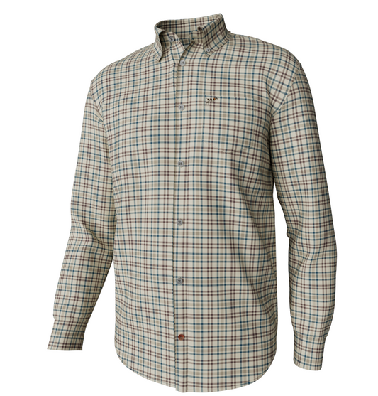Southern Point Mallard Blue Button